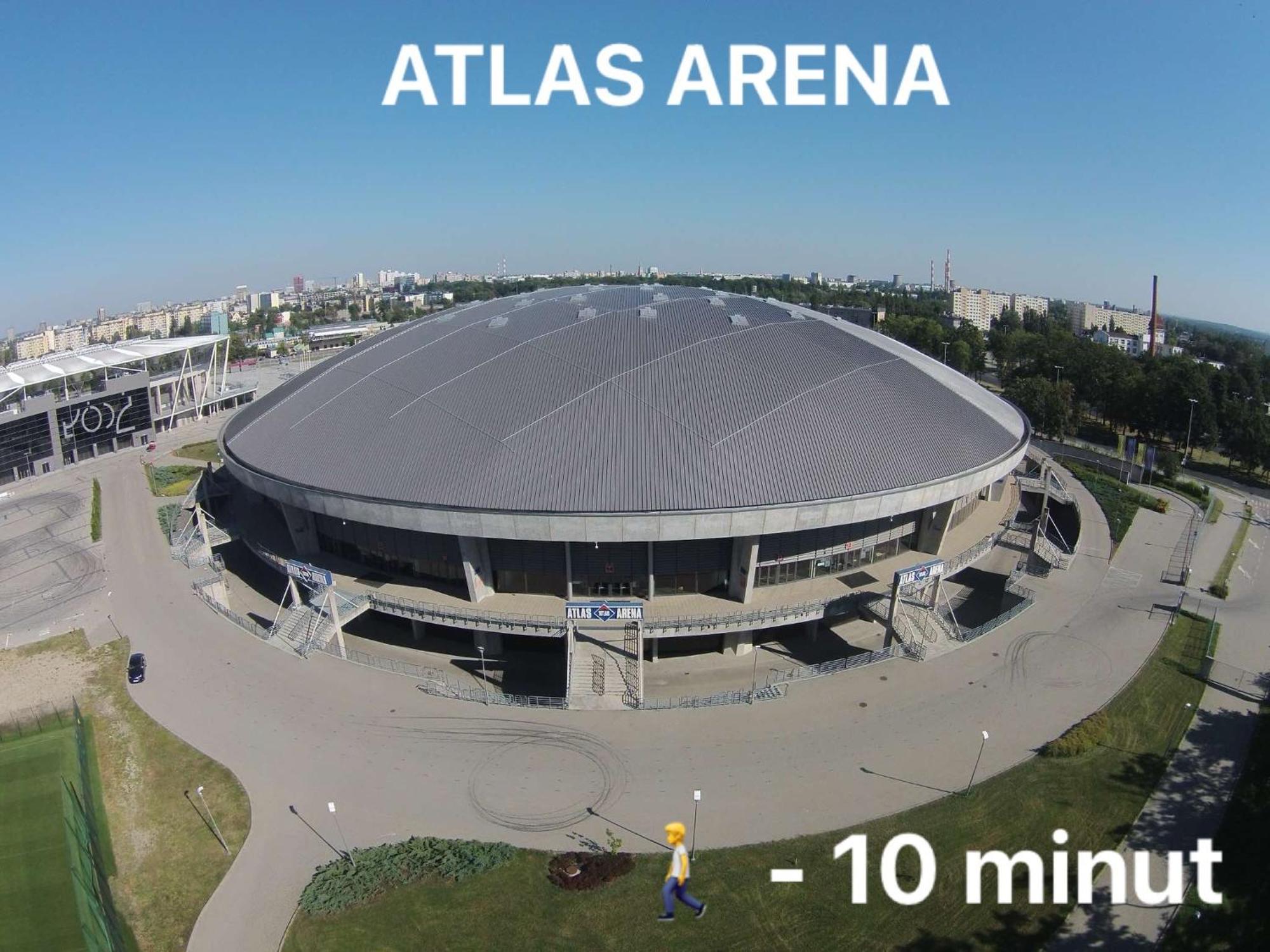 Scandinavian Zoo Atlas Arena Retkinia District Parking Łódź Exteriör bild